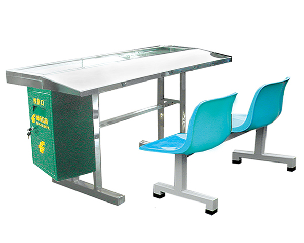 白鋼單面書(shū)寫(xiě)臺(tái)